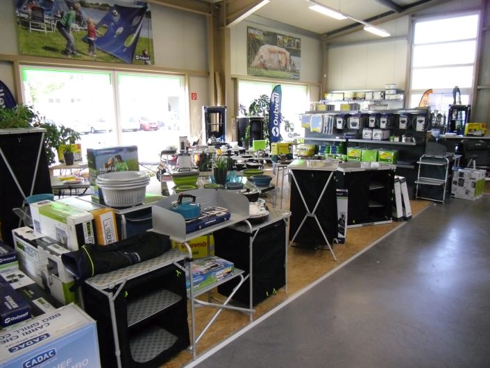 Campingladen Campingshop Travel wheels Waldshut Tiengen, Schweizer Grenze