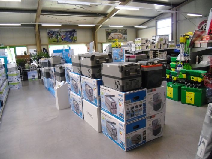 Campingladen, Campingshop Travel wheels Waldshut-Tiengen, Schweizer Grenze