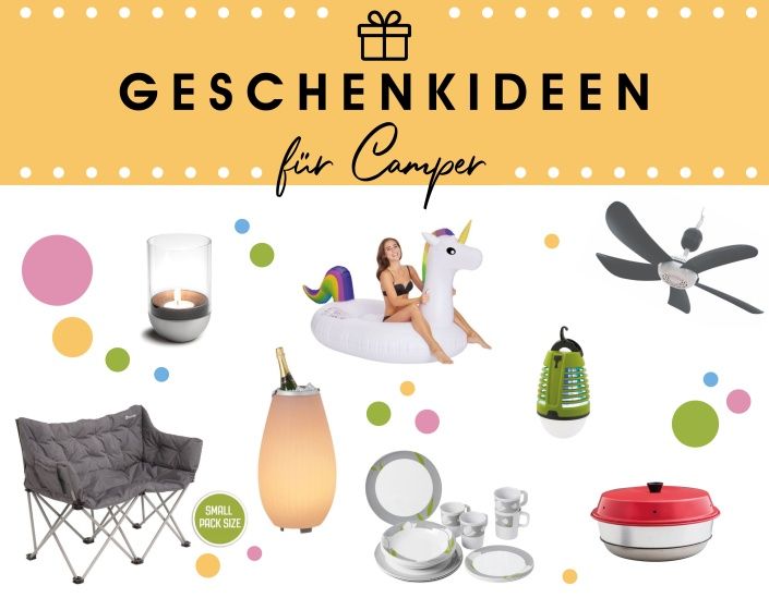 Camping Geschenke - 21 tolle Ideen für alle Campingfreunde