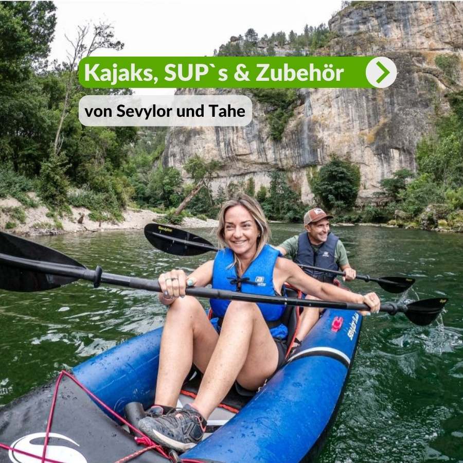 Kajak und SUP - Wassersport-Artikel von Tahe und Sevlyor kaufen